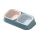 thumbnail image 4 of Tazón Para Mascotas Comedero Para Alimentos Y Agua Con Soporte Desmontable Para Suministros Para Mascotas Gatos Azul, 4 of 5