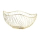 thumbnail image 1 of Contenedor de de Almacenamiento , Organizador Multiusos, de Verduras de Alambre para Encimera, , Mesa de Comedor , Oro, 1 of 5