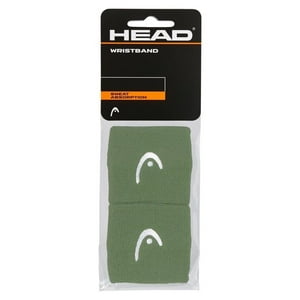 Muñequera Head 2.5'' Verde X2 Tenis/Padel