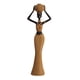 thumbnail image 3 of Estatua De Señora Tribal Africana Adorno De Resina Pieza De Arte Coleccionable Para Cafetería Estilo A, 3 of 3