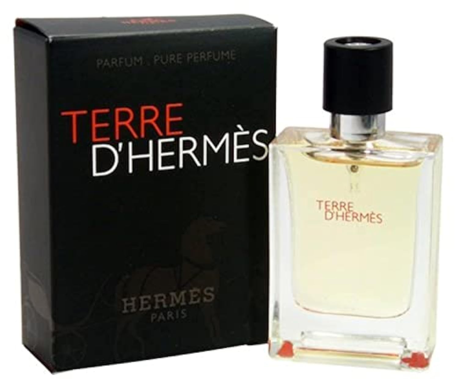 Perfume Hermes Terre D'Hermes Pure Perfume Mini Para Hombre 12,5 Ml