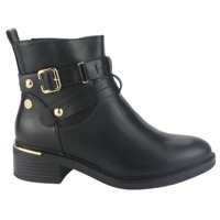 Botin Chalada Mujer Trafa-20 Negro Casual