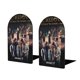 thumbnail image 1 of Fleetwood Mac Sujetalibros decorativos temáticos, tope para estantería con base antideslizante, uso dual para hogar y oficina - 2 piezas, 1 of 6