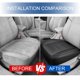 thumbnail image 5 of Cobertura de asiento para coche Qinlive ventilada negra - 1 unidad, 5 of 6