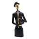 thumbnail image 2 of Figura De Resina Para Decoración Del Hogar, Oficina, Sala De Estar, Estatua De Amante, Escultura De Niño Negro, 2 of 3