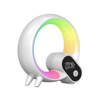 Magideal - Smart Wake Up Light Rgb Night Light Decoración Creativa Niños Led Usb Carga Nightlight Lámpara De Mesa Para Oficina Cabecera Varias Escenas Hotel Dorm , Blanco