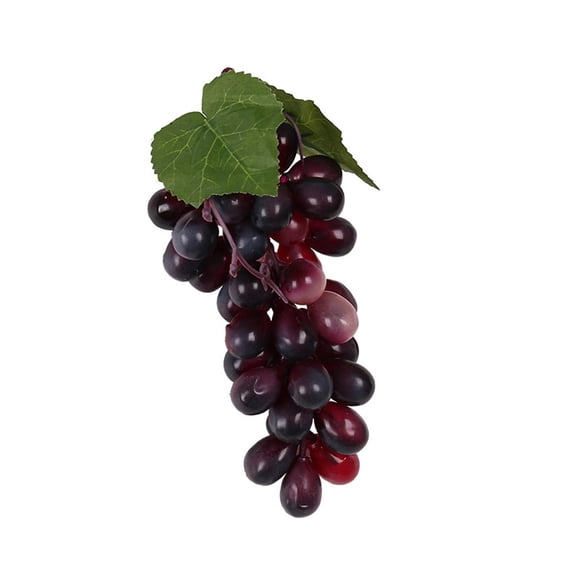 Figura De Uva Artificial, Herramienta De Apoyo Educativo, Decoración De Fotos, Modelo De Fruta, 36 Uvas, Color Morado