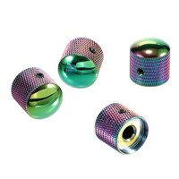Magideal - Perillas De 4 Piezas Para Guitarras Eléctricas Y Bajos. Controles De Volumen Y Tono Que Reemplazan Piezas De Repuesto Prácticas, Fáciles De Instalar Y