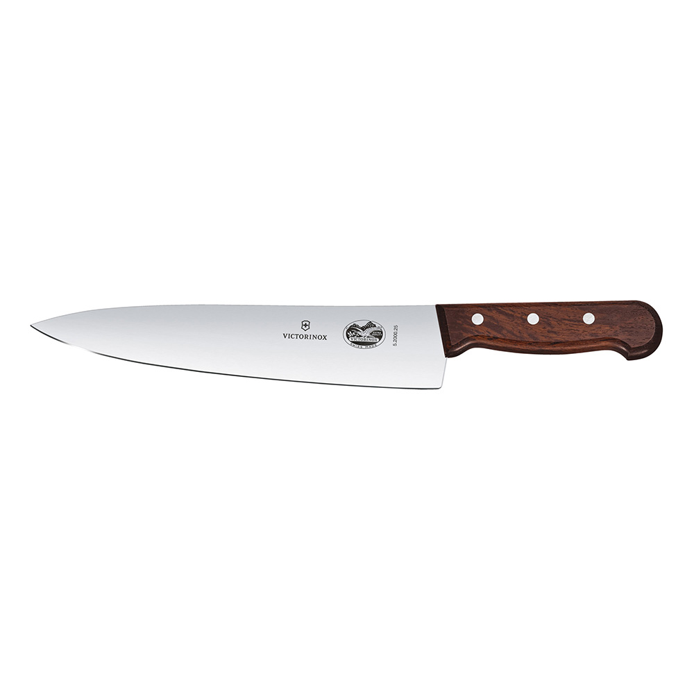 Victorinox - Cuchillo Cocina Rosewood Cafe Hoja 25 Cm