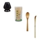 thumbnail image 4 of Juego de batidores Matcha, juego de Matcha japonés, accesorios para el té, vajilla para salón de té, utensilios para té japoneses hechos a mano, juego negro, 4 of 5
