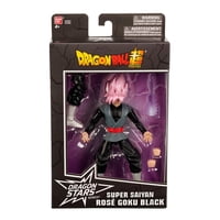 Figura De Acción Bandai Dragon Ball Legendaria De 6.5 Pulgadas Goku Black Rose