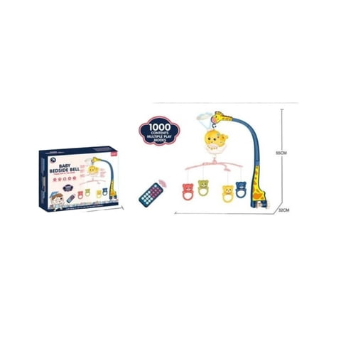 Genérico - Móvil De Cuna Musical Sonajero Bebé Proyector Luz - Control