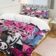 thumbnail image 2 of Stray Kids Bedding Set Duvet Cover Comfortable and Lightweight Cartoon Bedding 3 Piece Bed Set, 2 of 5