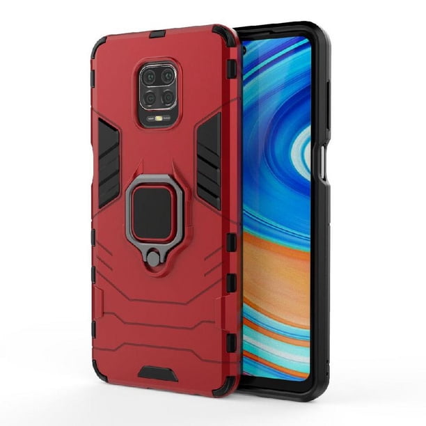 FOXDOCK Funda Antigolpes para Xiaomi Redmi Note 9S/Note 9 Pro – Protección Total con Soporte y Diseño Robusto