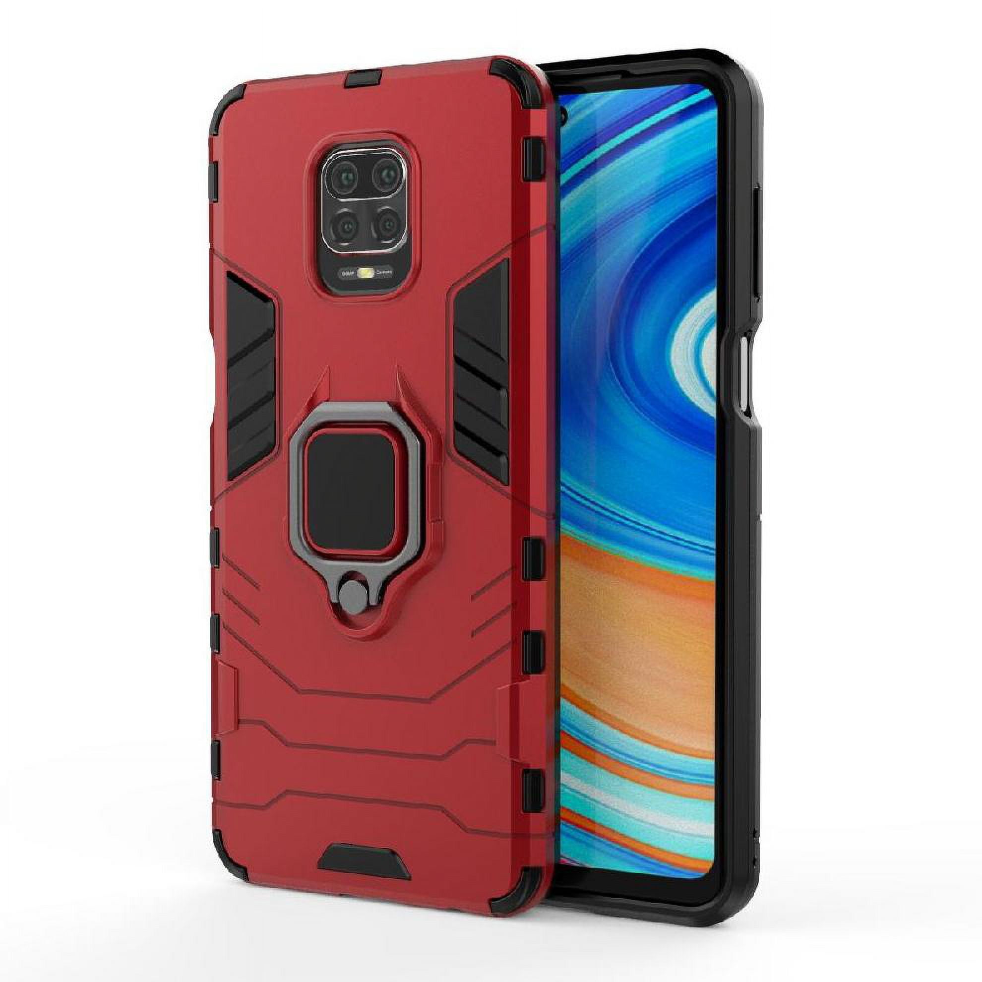 Foxdock Funda Antigolpes Para Xiaomi Redmi Note 9s/note 9 Pro – Protección Total Con Soporte Y Diseño Robusto