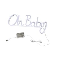 Magideal - Letreros De Neón Para Decoración De Pared, Letrero Creativo Colgante, Luz Led Nocturna Para Decoración De Pared, Adorno, Foto De Habitación, Accesorio , Rosado