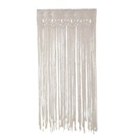 Bothyi - Tapiz Tejido De Cuerda De Algodón Hecho A Mano De La Decoración De Boho Para El Hotel