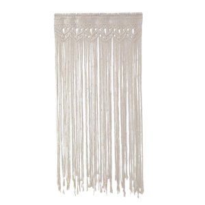 Bothyi - Tapiz Tejido De Cuerda De Algodón Hecho A Mano De La Decoración De Boho Para El Hotel