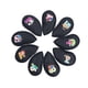 thumbnail image 1 of PU Golf Iron Head Covers Durable Portable Para Equipo De Entrenamiento De Golfista, 1 of 5