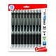 thumbnail image 1 of Bolígrafo Pentel Energel Deluxe RTX retráctil de 0,7 mm, 10 unidades, color negro, 1 of 7