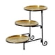 thumbnail image 2 of Soporte Para Magdalenas, Estante De Metal, Bandeja De Servicio De 3 Niveles Para Buffet, Navidad, Boda, 2 of 3