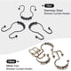 thumbnail image 3 of Ganchos para Cortina de Baño Goowin, 12 Piezas, Acero Inoxidable, 3 of 3