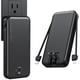 thumbnail image 1 of Cargador portátil Nusyddy 12000 mAh con cable y enchufe integrados, 1 of 9