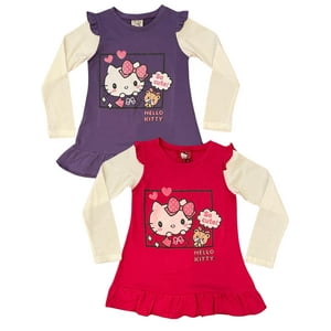 Pack 2 Poleras Niña Hello Kitty Multicolor 10