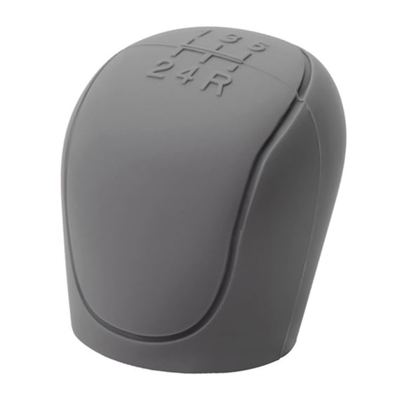 Gear Knob Accessories Protector Direct Reemplaza Durable Automotive Decor Grip Handle Case antideslizante suave para automóviles , GRIS