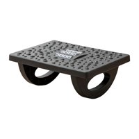 Magideal - Reposapiés Debajo Del Escritorio, Reposapiés, Soporte Portátil Para Pies, Taburete De Escritorio Para Trabajo De Juegos, Computadora De Oficina, Acces Negro