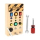 thumbnail image 4 of Tablero Ocupado De Madera Con Tablero Sensorial De Luz LED Para Niños Niñas Regalos Niños, 4 of 5