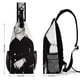 thumbnail image 2 of Harry Styles Riñonera Bandolera con Estampado Integral para Hombres y Mujeres, Bolso Cruzado Gráfico de Tendencia, Mochila de Hombro Streetwear para Ciclismo y Deportes, Riñonera Versátil Casual, 2 of 6