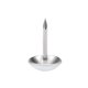 thumbnail image 5 of Uxcell 0.43''x0.67'' Clavos de Tapicería Tachuelas Cabeza Redonda Chinchetas Hierro Blanco 25Pcs, 5 of 5