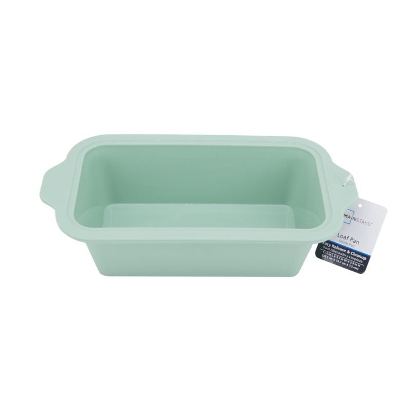 Mainstays - Molde De Pan Rectangular Silicona Verde