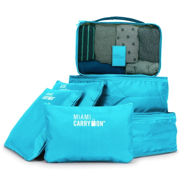 Packing Cubes Miami CarryOn de 6 piezas para organizar el equipaje