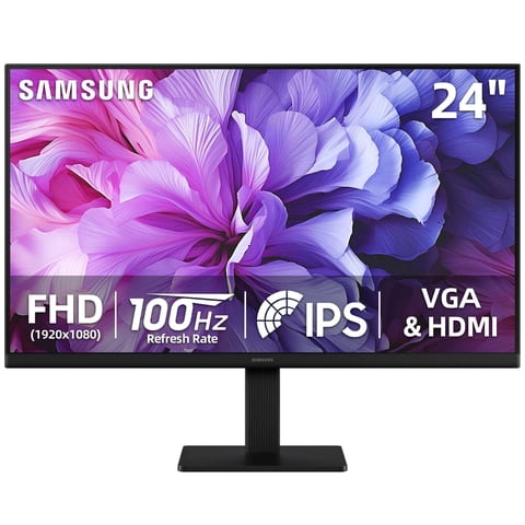 Monitor Samsung S24 Ips Fhd 100 Hz 5 Ms Freesync Hdmi Vga