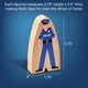 thumbnail image 5 of Set de juego Wooden Community Helpers Wood Block para niños de más de 3 años, 5 of 7