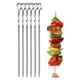 thumbnail image 1 of Set Parilla De 6 Pinchos Brochetas Anticucho Metal De 60 Cm, 1 of 3