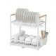 thumbnail image 1 of Secaplatos Escurridor Acero Inox Valencia 2 Niveles Simplit blanco, 1 of 8