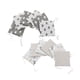 thumbnail image 5 of 2 Set Lecho Bebé Cojín Almohada Parachoques 6 Cojines Cuna Almohadillas De Cama Gris, 5 of 5