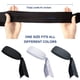 thumbnail image 2 of Paquete de 3 diademas para hombre, para tenis, karate y ninja, y muñequeras deportivas para hombre y mujer., 2 of 7