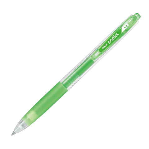 Pilot - 12 Un. Lapiz Gel Pop´Lol Neon Verde 0.7 Mm.