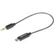 thumbnail image 2 of Boya BY-K2 Cable macho USB-C – macho TRS 3.5mm, 2 of 5