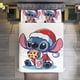 thumbnail image 1 of Merry Christmas Stitch 3 Pieces Duvet Cover Set Full Size Super Soft Fade Resistant Microfiber, 1 of 4