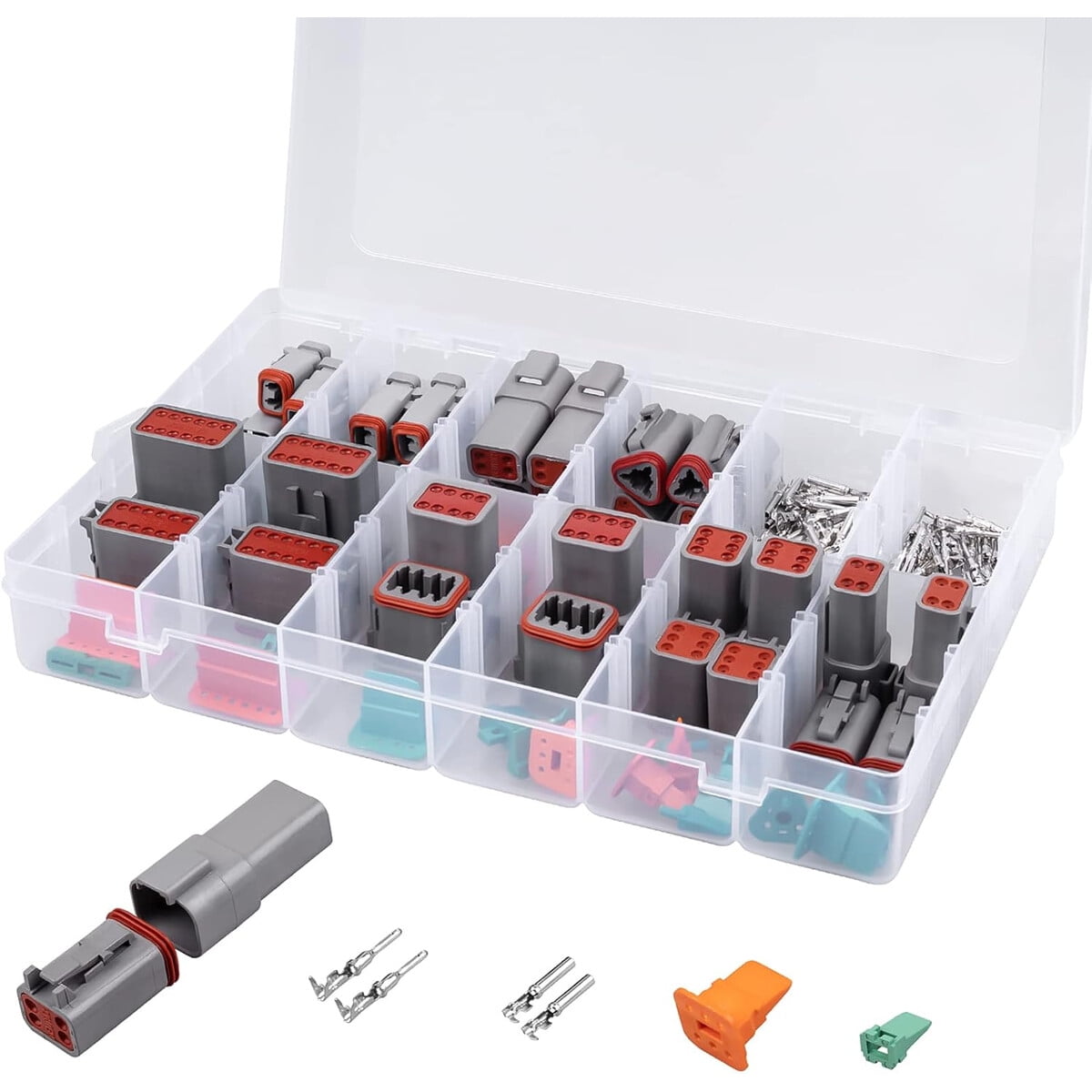 Kit Conectores Deutsch Dt Marvelity 228pcs 212 Pin Impermeable