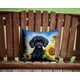 thumbnail image 2 of Cojín Sunflowers Poodle 14 X 14 Cm, 2 of 6