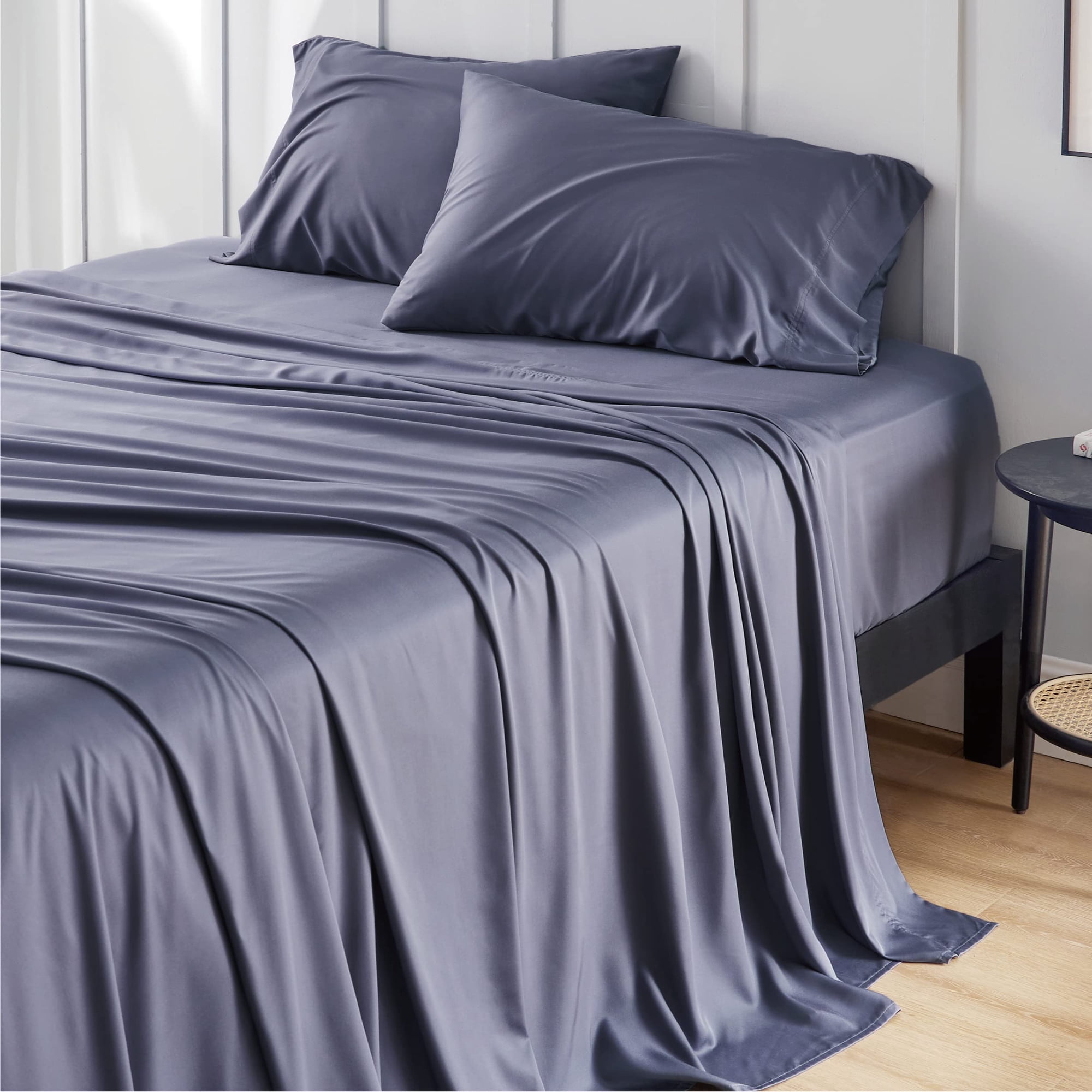 Juego De Sábanas Bedsure Cooling, Cama De Tamaño Completo, Viscosa Y Bambú