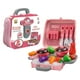 thumbnail image 1 of Set Maleta Maletin De Cocina 3 En 1 Infantil Niños Juguete rosa, 1 of 9