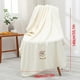 thumbnail image 4 of 1pc Super Absorbent Rabbit Cartoon Bath Towel Set - Fast Drying and Soft on Skin, 4 of 4