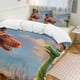 thumbnail image 2 of The Good Dinosaur Cartoon Bedding Sets Ultra Soft Skin-Friendly Duvet Cover 3 Piece, Cute Comforter Cover Bed Set for Boys Girls Kids, 2 of 5